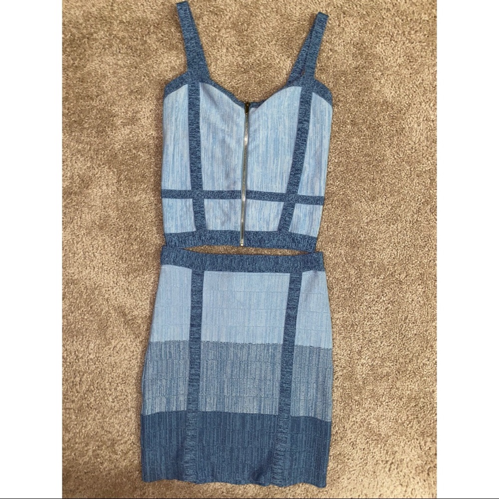 COPY - BEBE 2 Pc Set worn once dry cleaned